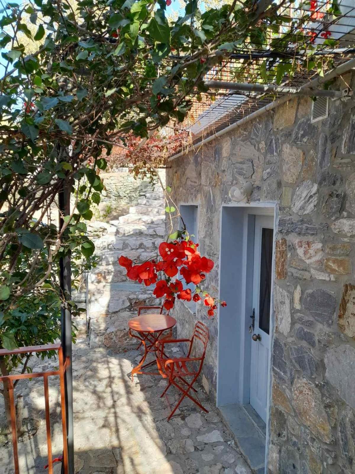Δωμάτια Κόκκινος Πύργος Plomari Ngoại thất bức ảnh